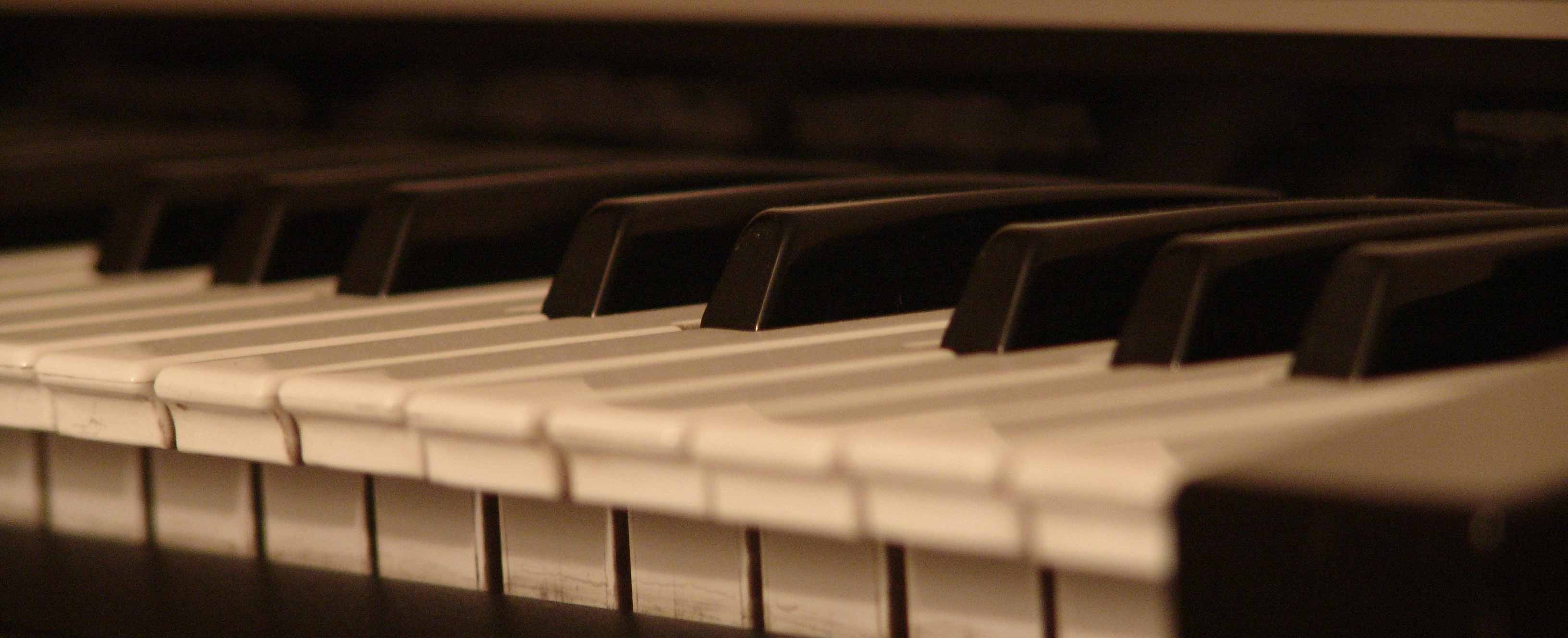 piano keys from diverse programs