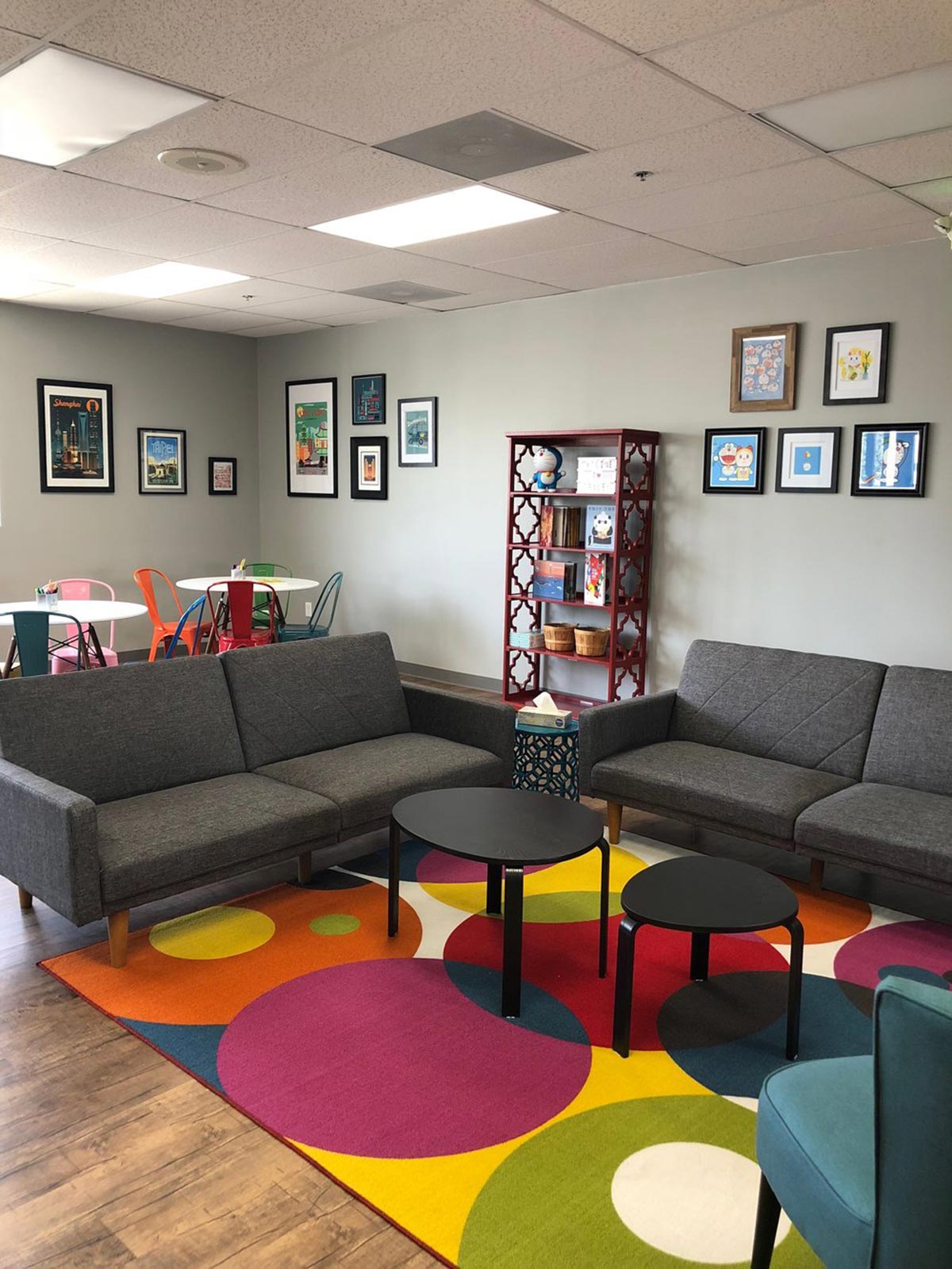 lobby waiting area brea studio
